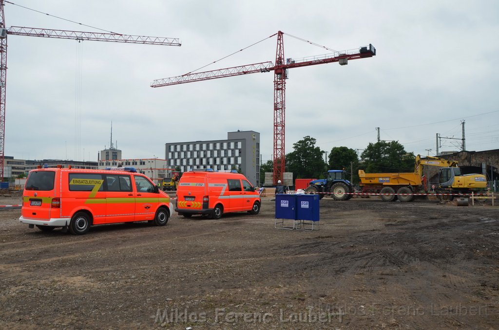 Erster Spatenstich Neues Feuerwehrzentrum Koeln Kalk Gummersbacherstr P161.JPG - Miklos Laubert